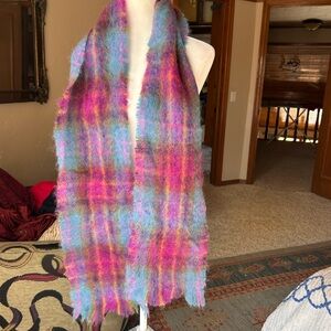 Multicolor Plaid Women's Scarf